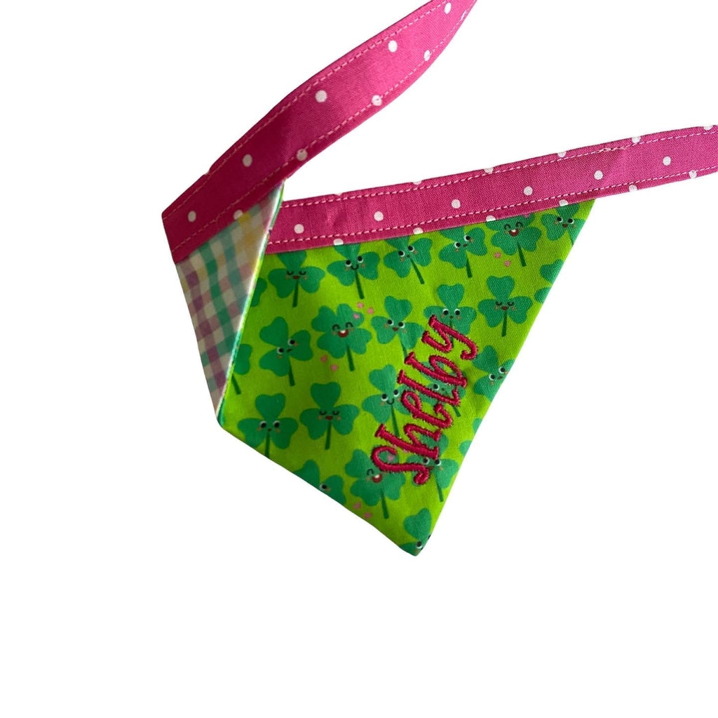 Personalized Double Sided Bandana | St. Patrick's Day & Easter Bandana | Duke & Fox®