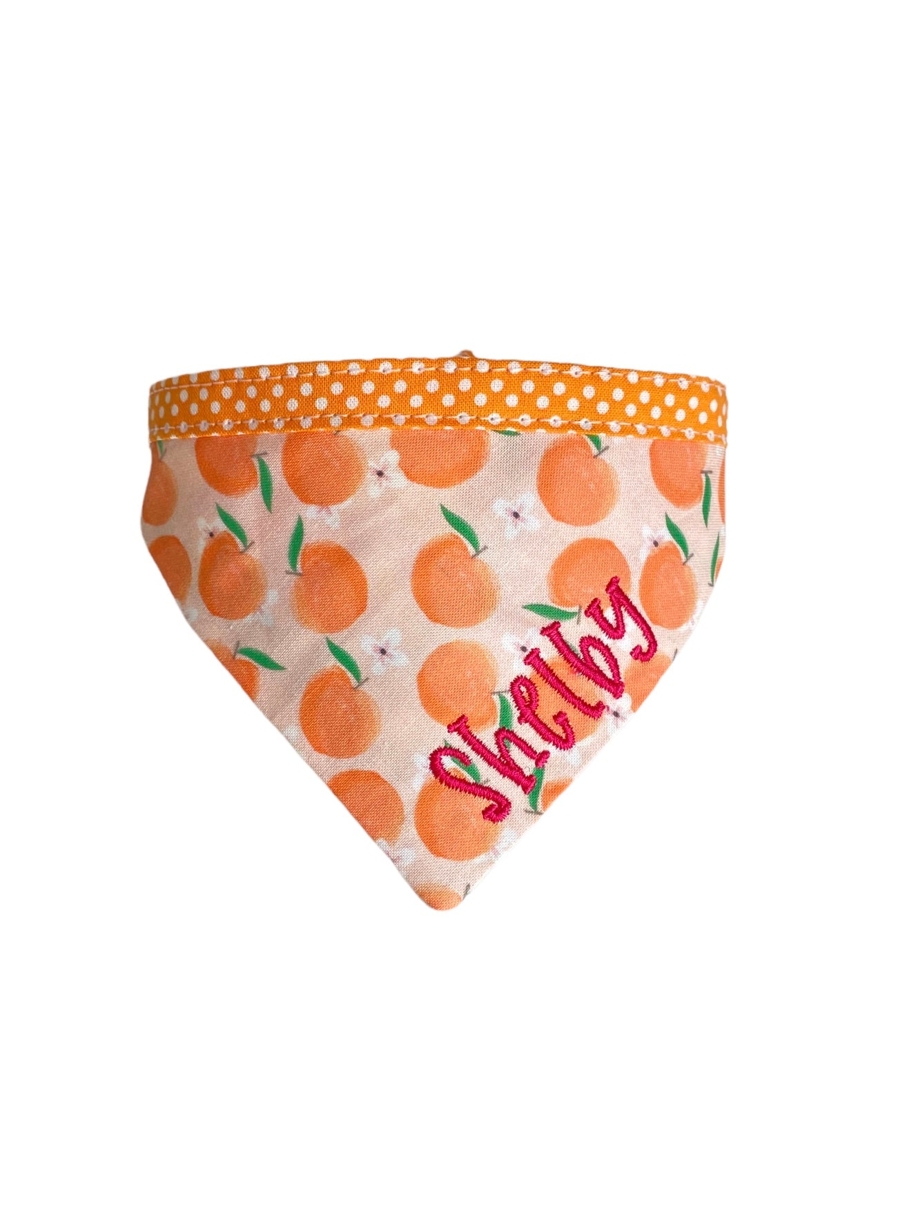 Personalized Double Sided Bandana | Tie Dye & Peaches Bandana | Duke & Fox®