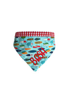 Double Sided Bandana - 4th of July & Fishing Lures