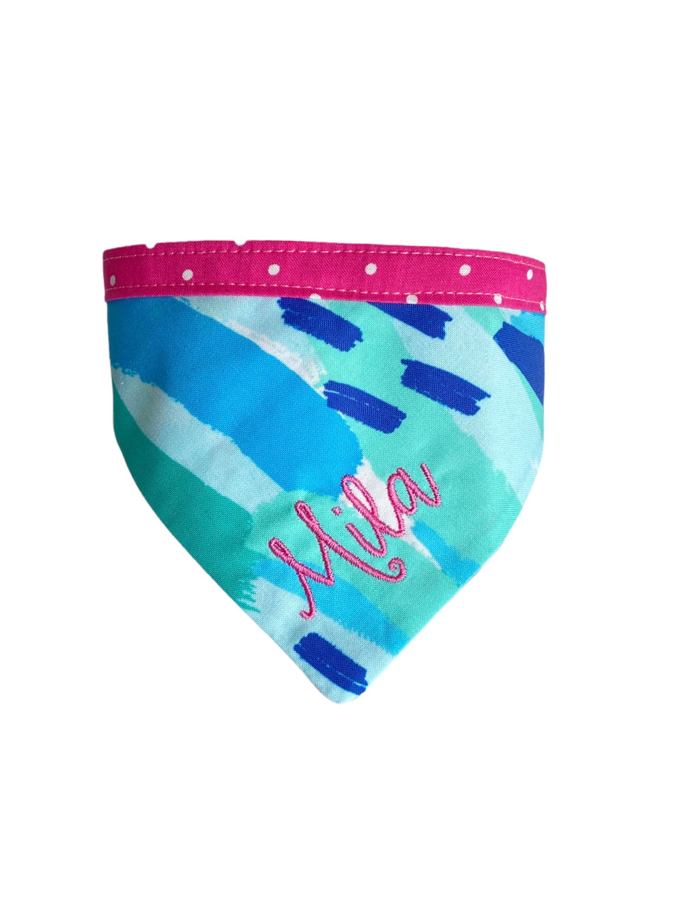 Personalized Double Sided Bandana | Floral & Geometic Bandana | Duke & Fox®