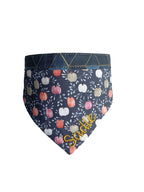 Personalized Double Sided Bandana | Pumpkin & Rustic Fall Floral Bandana | Duke & Fox®