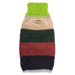 Multi Stripe Wool Knit Sweater