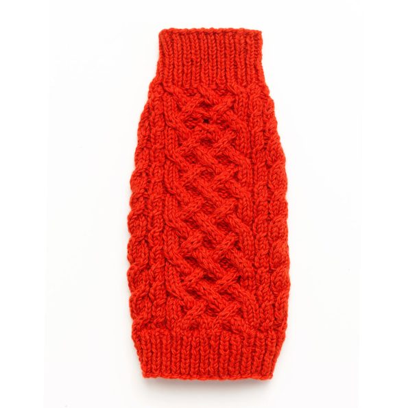 Orange-Cableknit-Sweater